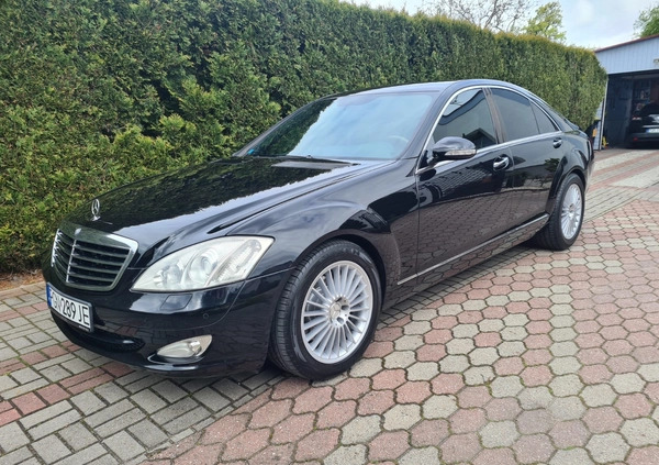 Mercedes-Benz Klasa S cena 49900 przebieg: 188685, rok produkcji 2006 z Gniezno małe 596